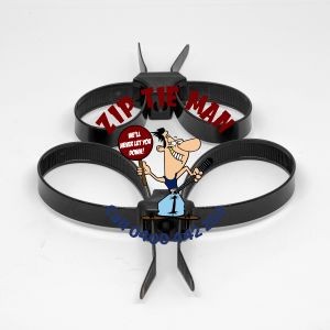 Dual Handcuff Cable Ties 12.7mm x 490mm (Single Item) 